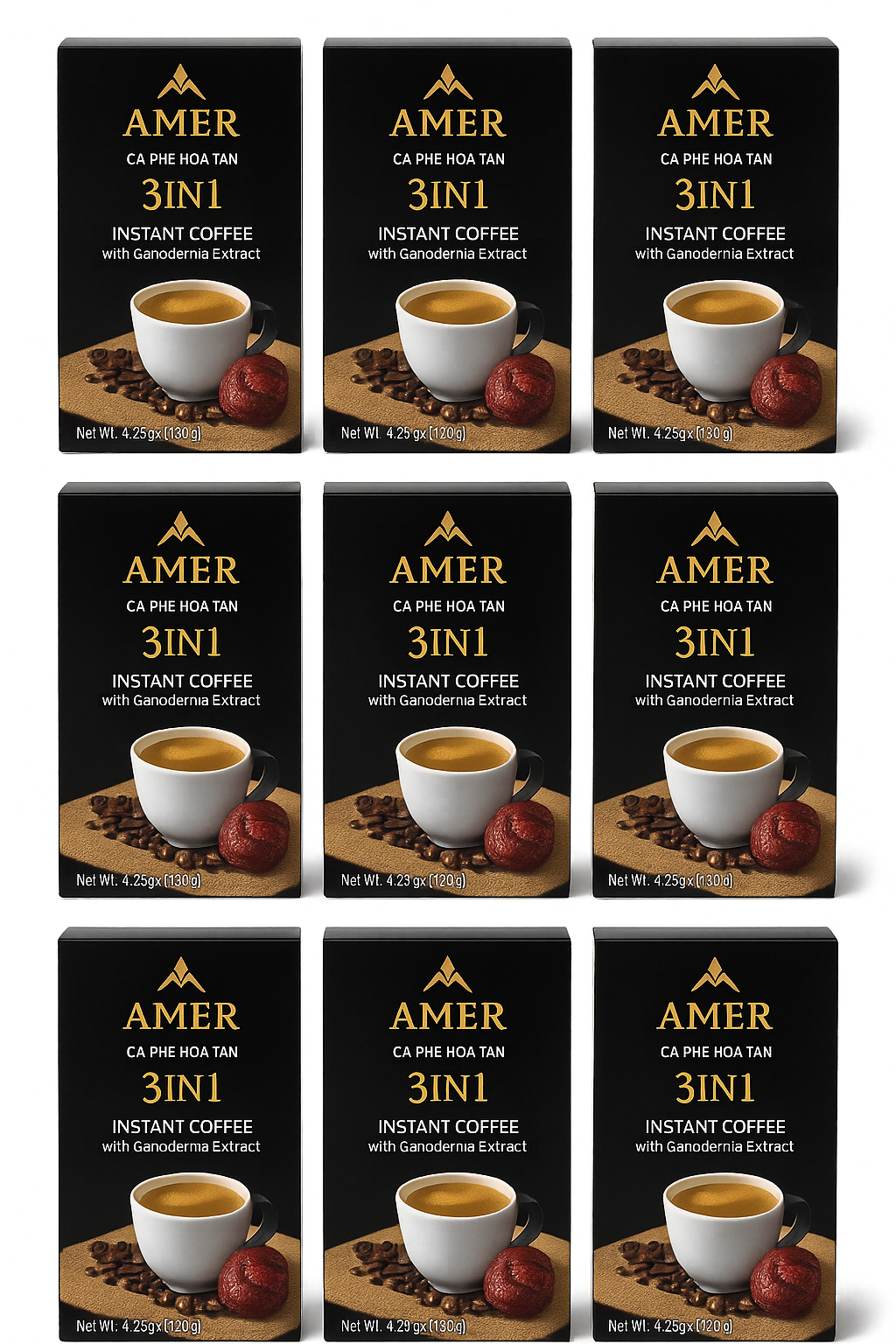 3 in 1 With Extract 15 Sachets (10 Box)